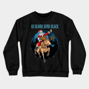 AS BLOOD RUNS BLACK BAND XMAS Crewneck Sweatshirt